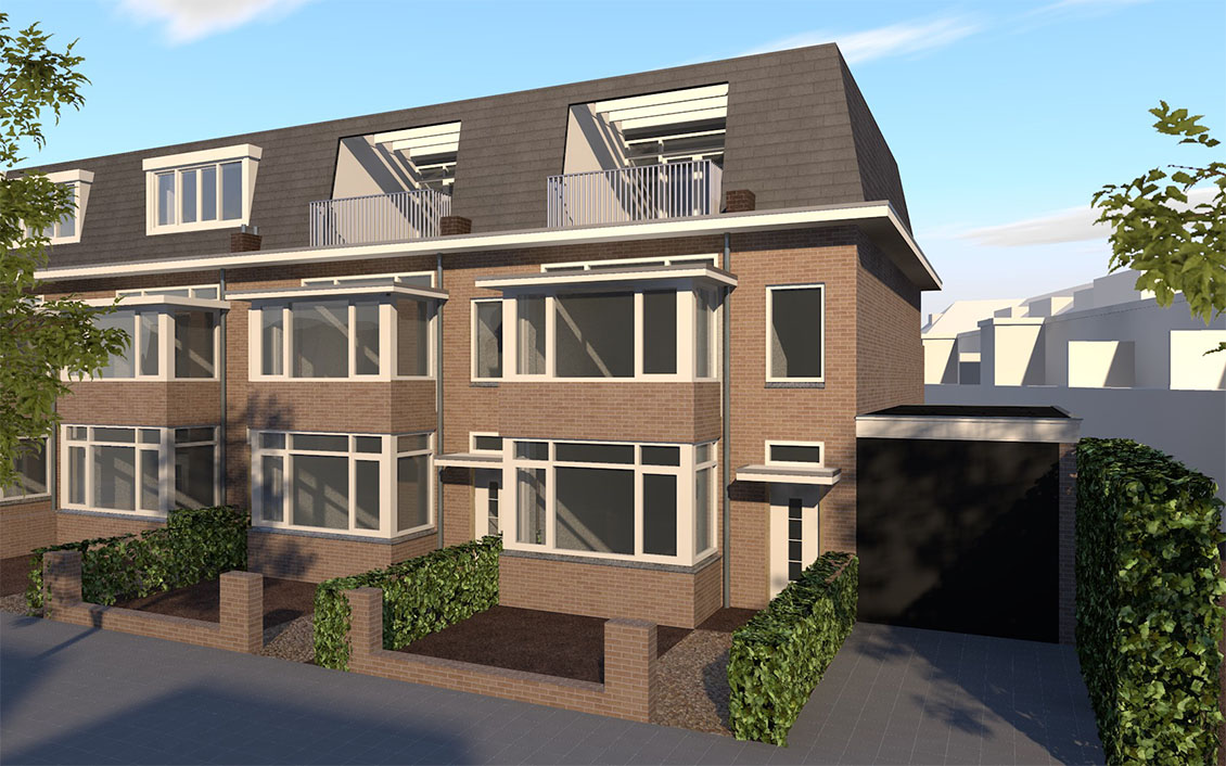 Realiseren dubbele dakopbouw Rijswijk 1