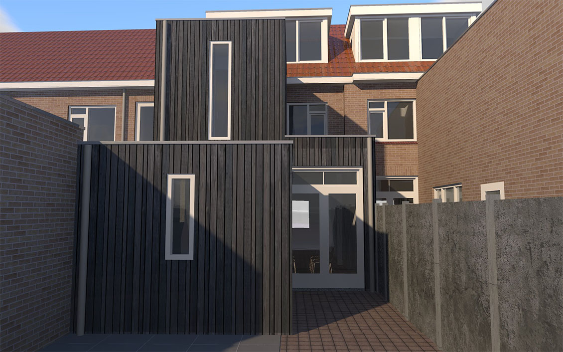 Uitbreiding woonhuis Tilburg